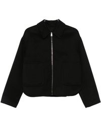 Fendi - Ff Wool Blouson Jacket - Lyst