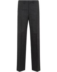 Prada - Wool Pants - Lyst
