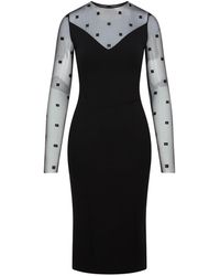 Givenchy - Chic Mini Dress With Iconic 4G Pattern - Lyst