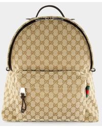 Gucci - Gg Fabric Backpack - Lyst