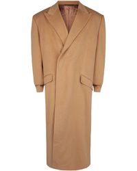 Givenchy - Wool Blend Long Coat - Lyst