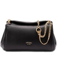Prada - Tumulte Small Chain-Strap Leather Shoulder Bags - Lyst
