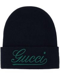 Gucci - Hat With Embroidery - Lyst