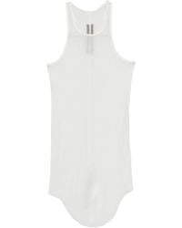 Rick Owens - Raw-Cut Ribbed Knit Tank Top - Lyst