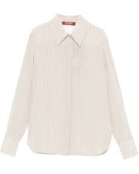 Max Mara - Neutrals Tops - Lyst