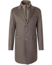 Herno - Wool Polyamide Cashmere Coat - Lyst