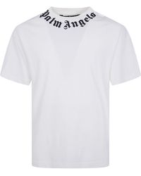 Palm Angels - "Neck Logo" Regular Tee - Lyst