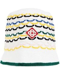 CASABLANCA - 'Tuck Stitch' Hat - Lyst