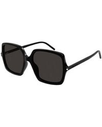 Saint Laurent - Sunglasses Square Full Rim, Frame And Lens Sl591001 - Lyst