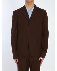 Gucci - Wool Twill Single-Breasted Jacket - Lyst