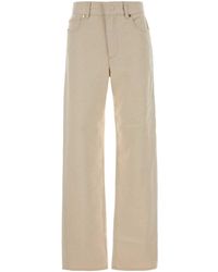 Fendi - Sand Denim Jeans - Lyst