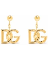 Dolce & Gabbana - Elegant Butterfly Back Earrings - Lyst