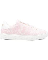 Versace - Greek Key Baroque Sneakers - Lyst