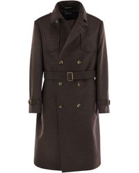 Brunello Cucinelli - Wool Trench - Lyst