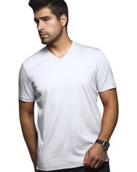 Au Noir Michael Mercerized Pima Cotton T-shirt - White