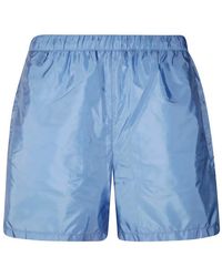 Prada - Re-Nylon Swim Trunks - Lyst
