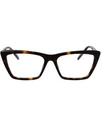 Saint Laurent - Acetate Glasses - Lyst