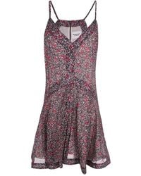 Isabel Marant - Short V-Neck Dress - Lyst