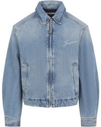 Jacquemus - Tabac La Veste De-Nimes Canevas Jacket - Lyst