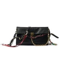 Prada - Soft Sound Large Leather Shoulder Bag - Lyst