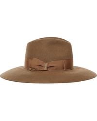 Borsalino - Wide-Brim Ribbon Hat - Lyst