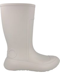Ferragamo - Gancini-Detail Rain Boots - Lyst