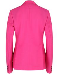 Versace - Mohair Blend Blazer - Lyst
