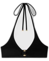Celine - Triomphe Ring Bikini Top - Lyst