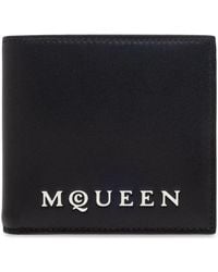 McQueen - Mcqueen Bi Fold Cc Card Holder - Lyst