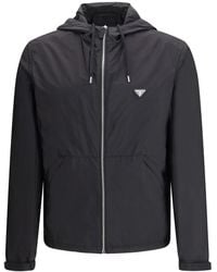 Prada - Re-Nylon Recycled Polyamide Jacket - Lyst