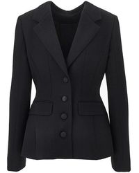 Dolce & Gabbana - Wool Double Crepe Back To Front Jacket - Lyst