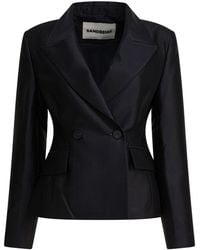 Sandbeige - Jackets & Coats Jackets And Coats Black - Lyst