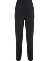 Alberta Ferretti - Virgin Wool Trousers - Lyst
