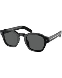 Prada - Stylish Mini Print Sunglasses For - Lyst