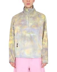 MSGM - Printed Anorak Jacket - Lyst