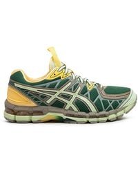 Asics - Mesh And Leather Sneakers - Lyst