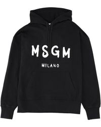 MSGM - Sweatshirt With Logo - Lyst