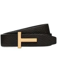 Tom Ford - Textured Reversible Belt - Lyst