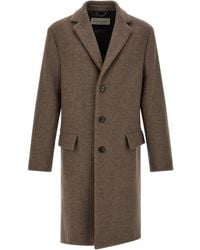 Dries Van Noten - 'Rustic' Wool Coat - Lyst