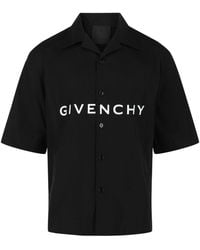 Givenchy - Boxy Fit Hawaiian Shirt - Lyst