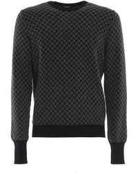 Drumohr - Biscuit Pattern Cashmere Jumper - Lyst