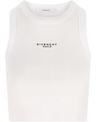 Givenchy - Cropped Tank Top - Lyst