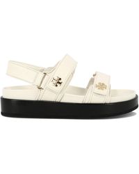 Tory Burch - Kira Sport Leather Sandals - Lyst