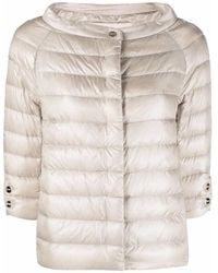 Herno - Neutrals Jackets - Lyst
