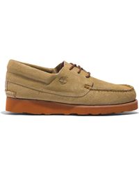 Timberland - 3 Eye Wedge Vibram Lace-Up Boat Shoes - Lyst