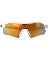 Oakley - Bianco Lucido Rubber Sunglasses - Lyst