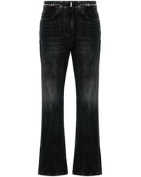 Givenchy - 5B Ankle Boot Pants Wide Leg - Lyst