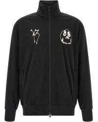 Y-3 - 'Track Top Gfx Nyln Printed Zip Sweatshirt - Lyst