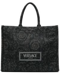 Versace - Baroque Athena Tote Bag - Lyst