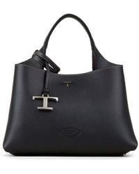 Tod's - T Timeless Micro Leather Handbag - Lyst